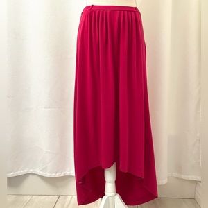 Hot pink bilevel skirt, Simply Be size 10